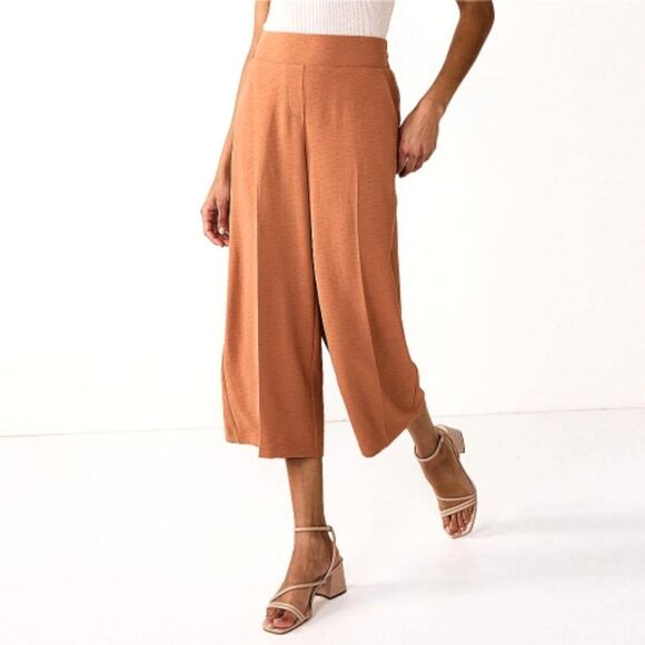 Nine West High Rise Crop Pants - Picture 1 of 2
